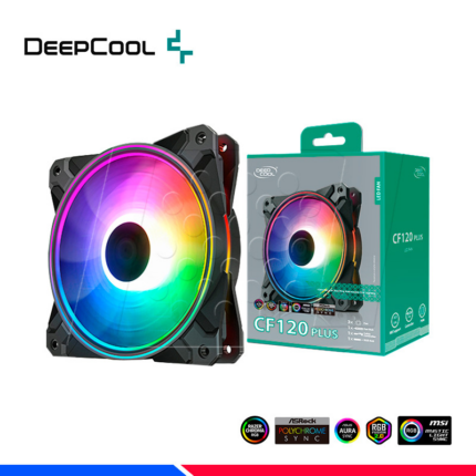 KIT COOLER 3EN 1 DEEPCOOL CF120 PLUS 120MM RGB