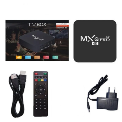 TV BOX MXQ PRO 4K ANDROID 11.1/32GB + 128GB/BHDMI/4USBSD/MMC